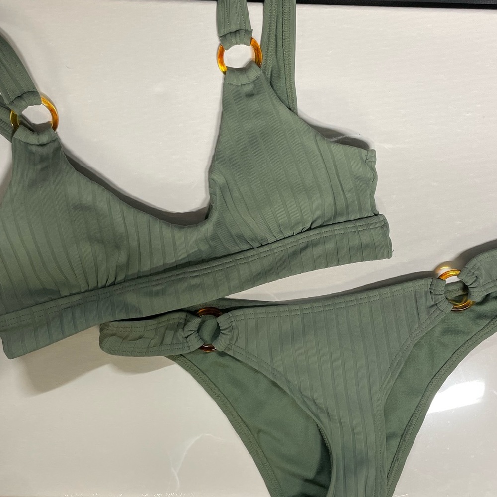 Green bikini